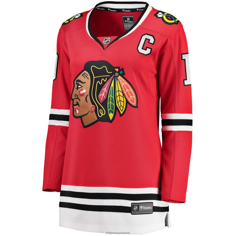 NHL Women Chicago Blackhawks Jonathan Toews Fanatics Branded Red Home Breakaway Player Jersey D002V353 Clothing