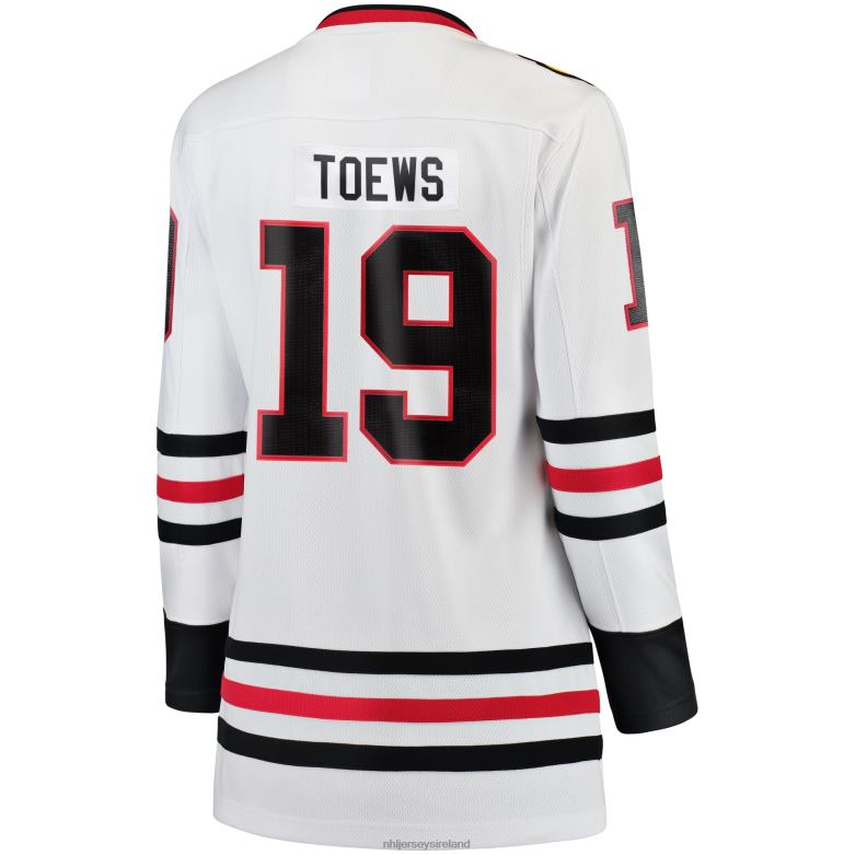 NHL Women Chicago Blackhawks Jonathan Toews Fanatics Branded White Breakaway Player Jersey D002V829 Clothing