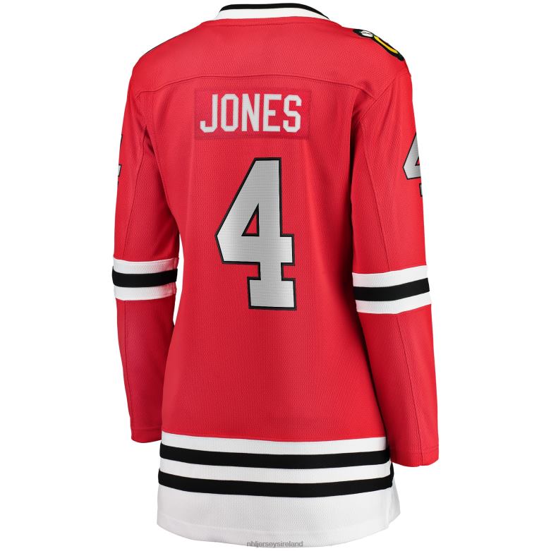 NHL Women Chicago Blackhawks Seth Jones Red Fanatics Branded Home Breakaway Player Jersey D002V1351 Clothing