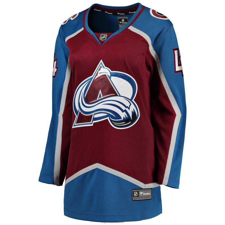 NHL Women Colorado Avalanche Bowen Byram Fanatics Branded Burgundy Home Breakaway Player Jersey D002V626 Clothing