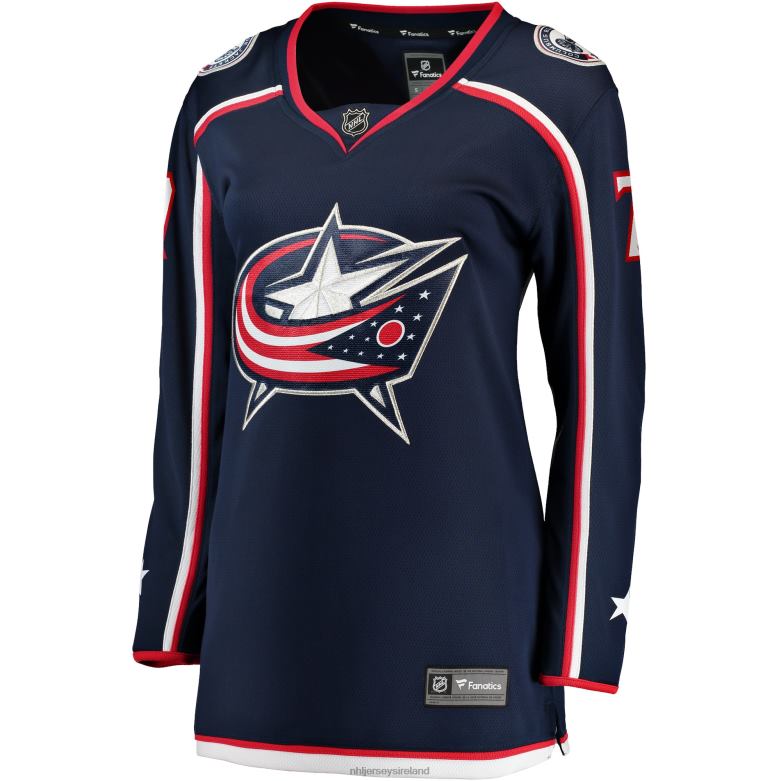 NHL Women Columbus Blue Jackets Sean Kuraly Fanatics Branded Navy Home Breakaway Player Jersey D002V972 Clothing