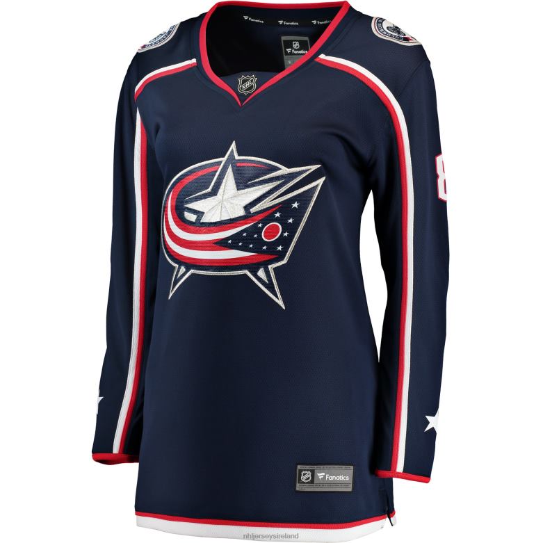 NHL Women Columbus Blue Jackets Zach Werenski Fanatics Branded Navy Breakaway Jersey D002V2409 Clothing