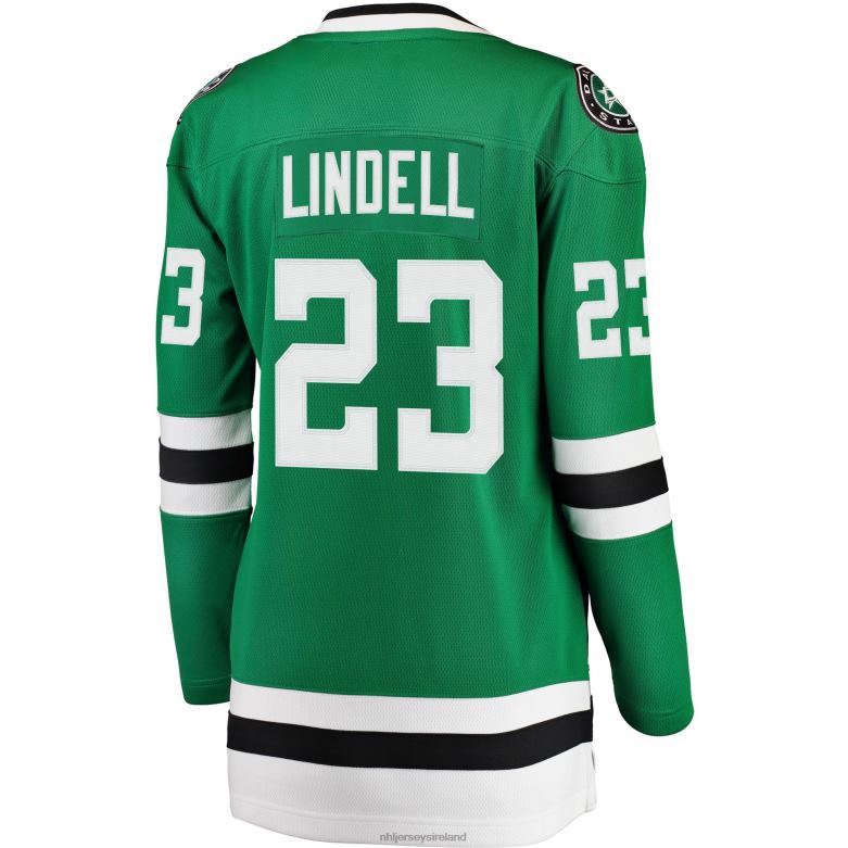 NHL Women Dallas Stars Esa Lindell Fanatics Branded Kelly Green Breakaway Player Jersey D002V2421 Clothing