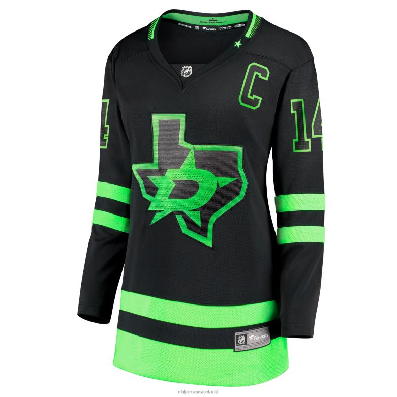 NHL Women Dallas Stars Jamie Benn Fanatics Branded Black 2020/21 Alternate Premier Breakaway Player Jersey D002V148 Clothing