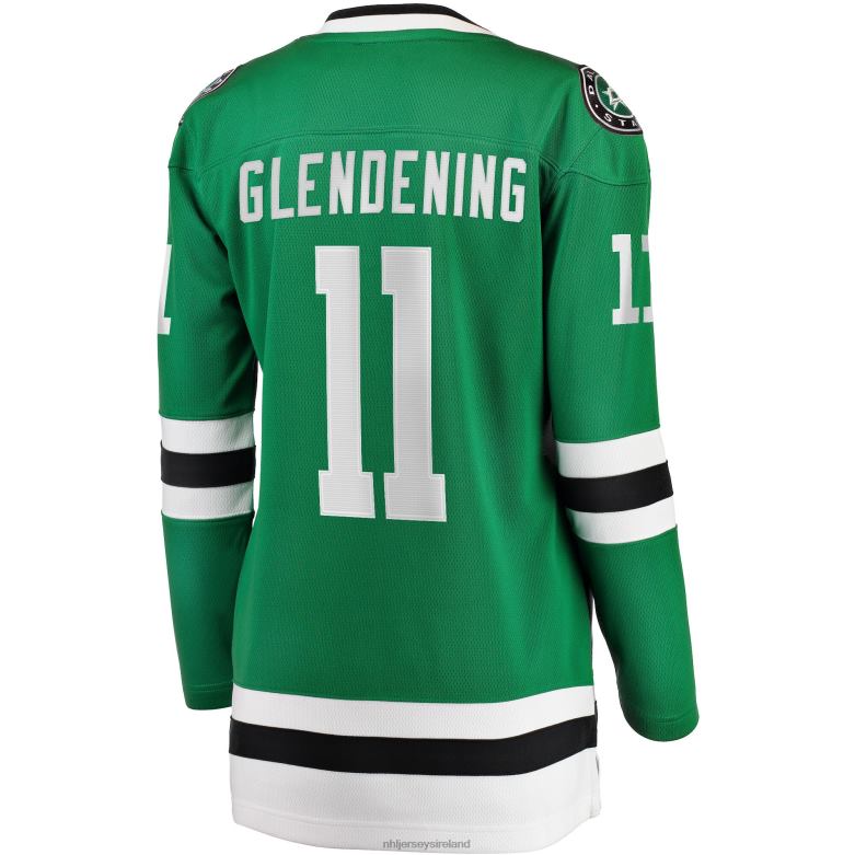 NHL Women Dallas Stars Luke Glendening Fanatics Branded Kelly Green Home Breakaway Player Jersey D002V1850 Clothing