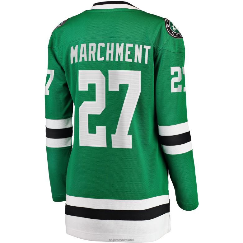 NHL Women Dallas Stars Mason Marchment Fanatics Branded Kelly Green Home Breakaway Player Jersey D002V1493 Clothing