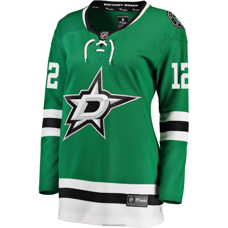NHL Women Dallas Stars Radek Faksa Fanatics Branded Kelly Green Breakaway Player Jersey D002V2310 Clothing