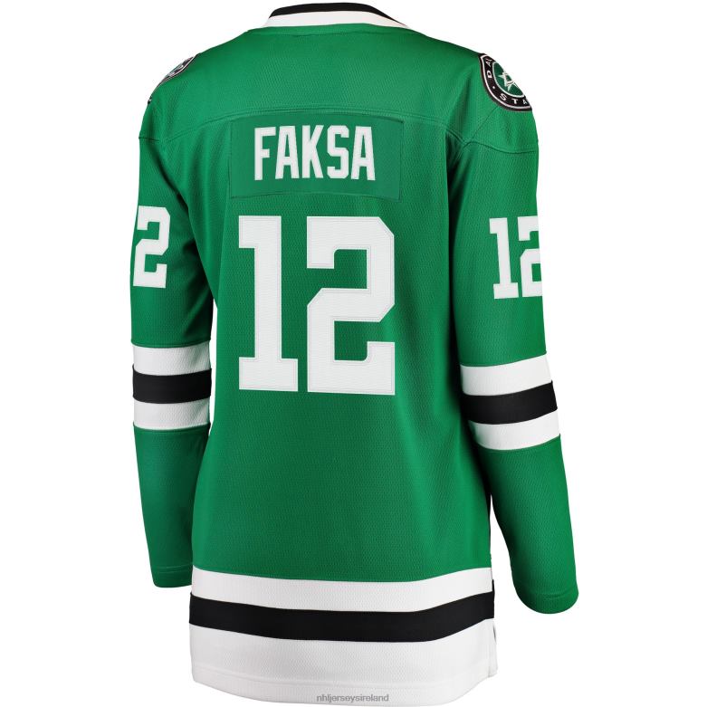 NHL Women Dallas Stars Radek Faksa Fanatics Branded Kelly Green Breakaway Player Jersey D002V2310 Clothing