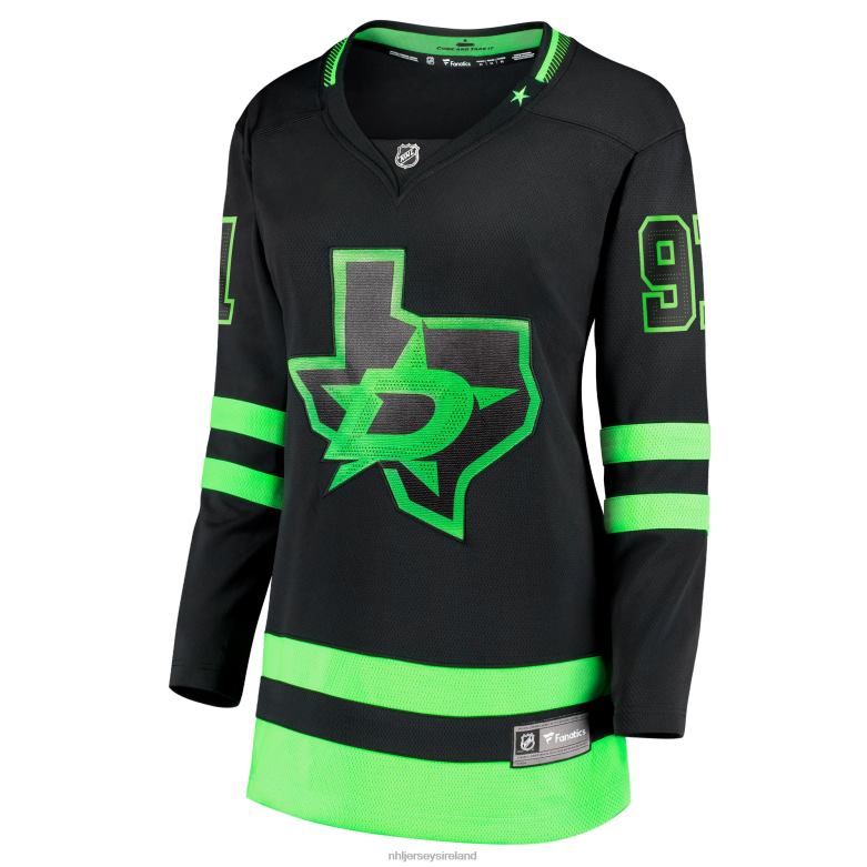 NHL Women Dallas Stars Tyler Seguin Fanatics Branded Black 2020/21 Alternate Premier Breakaway Player Jersey D002V535 Clothing