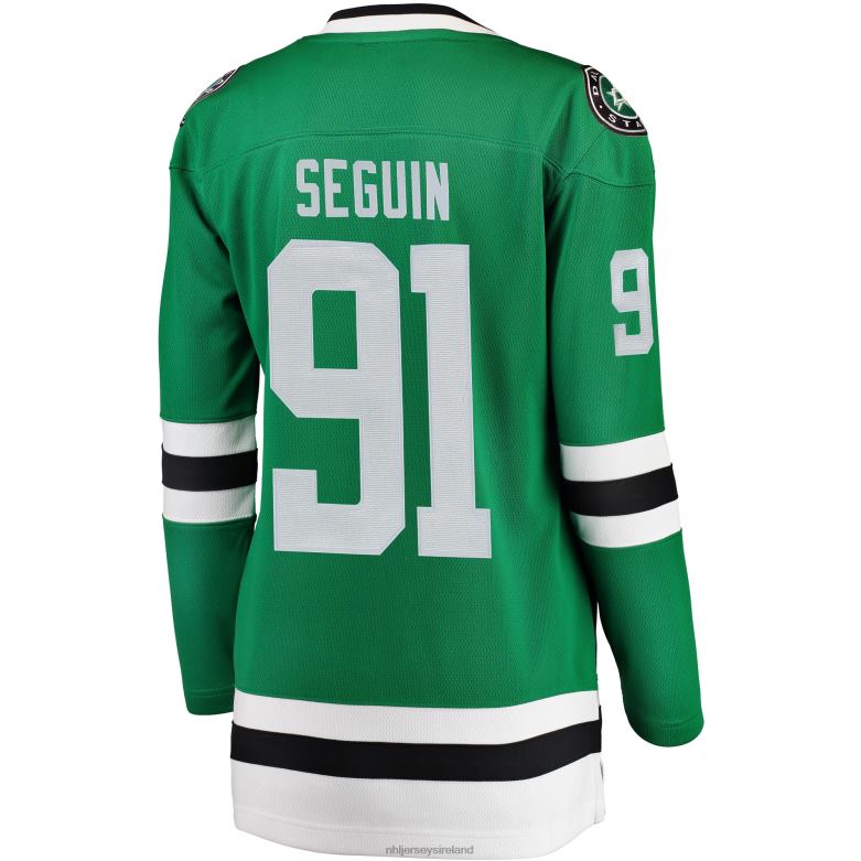 NHL Women Dallas Stars Tyler Seguin Fanatics Branded Green Home Breakaway Player Jersey D002V526 Clothing