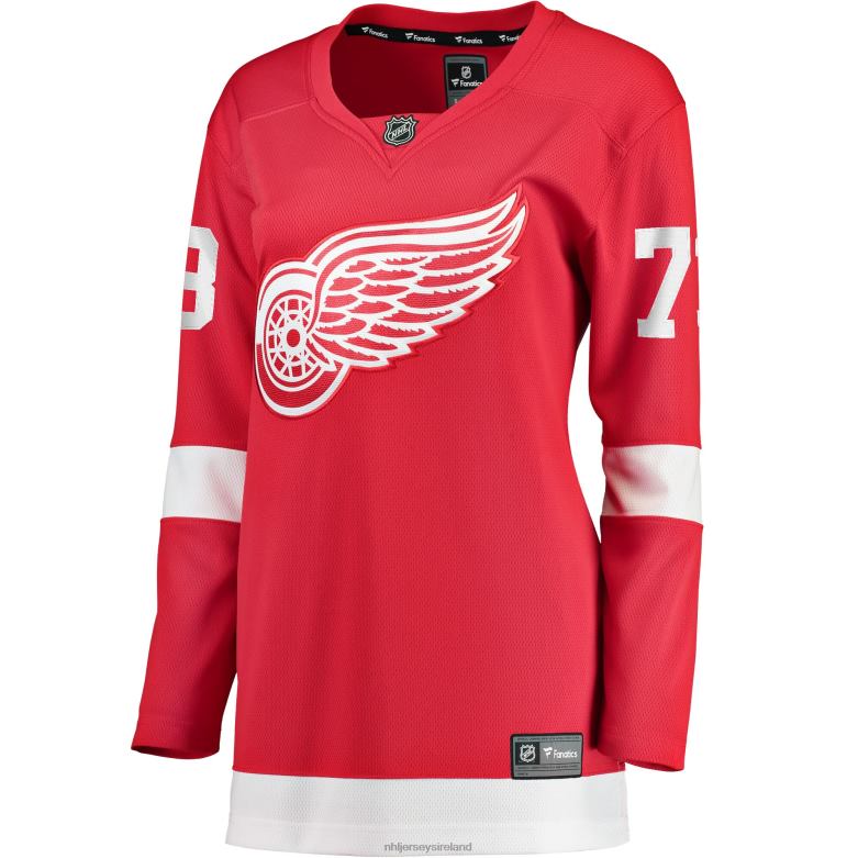NHL Women Detroit Red Wings Adam Erne Fanatics Branded Red Home Breakaway Player Jersey D002V1895 Clothing