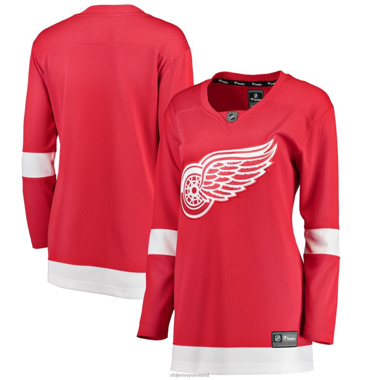 NHL Women Detroit Red Wings Fanatics Branded Red Breakaway Home Jersey D002V611 Clothing