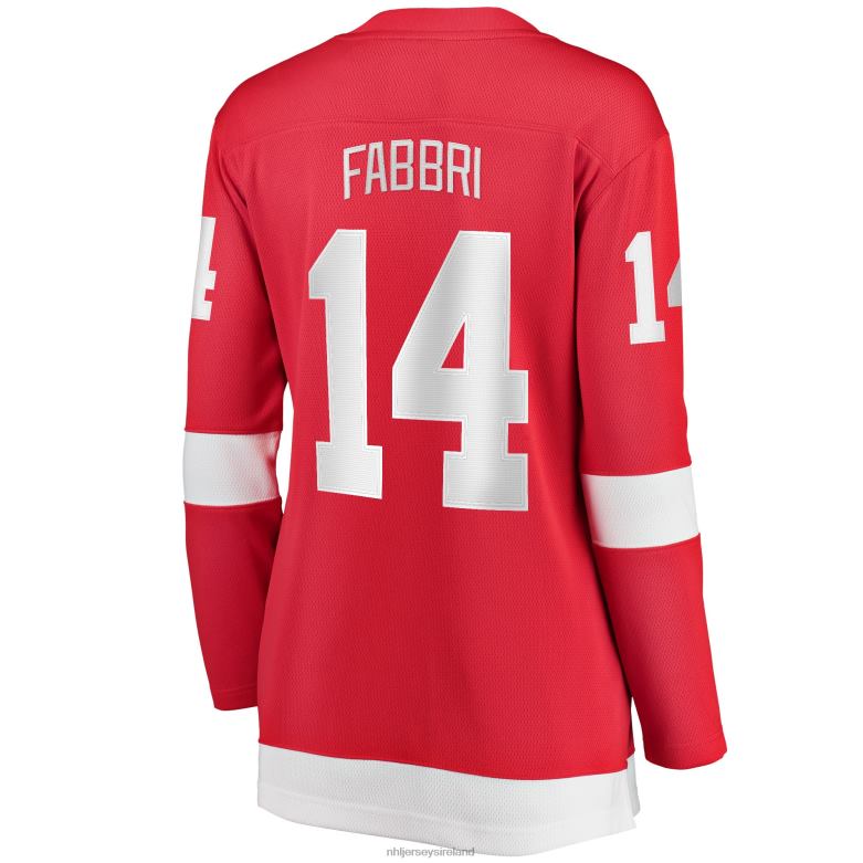NHL Women Detroit Red Wings Robby Fabbri Fanatics Branded Red Home Breakaway Player Jersey D002V2418 Clothing