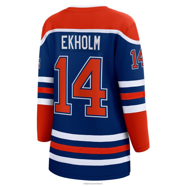 NHL Women Edmonton Oilers Mattias Ekholm Fanatics Branded Royal Home Breakaway Jersey D002V1152 Clothing
