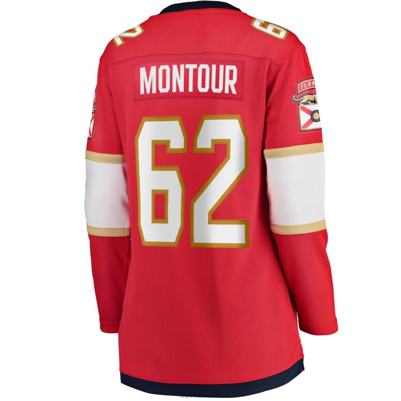 NHL Women Florida Panthers Brandon Montour Fanatics Branded Red Home Breakaway Player Jersey D002V2159 Clothing
