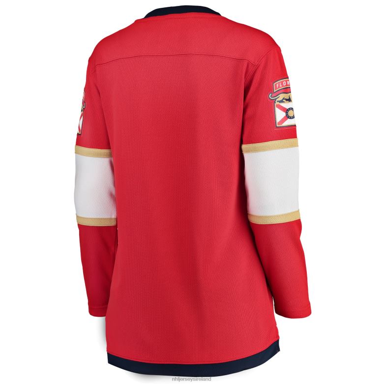 NHL Women Florida Panthers Fanatics Branded Red Breakaway Home Jersey D002V634 Clothing