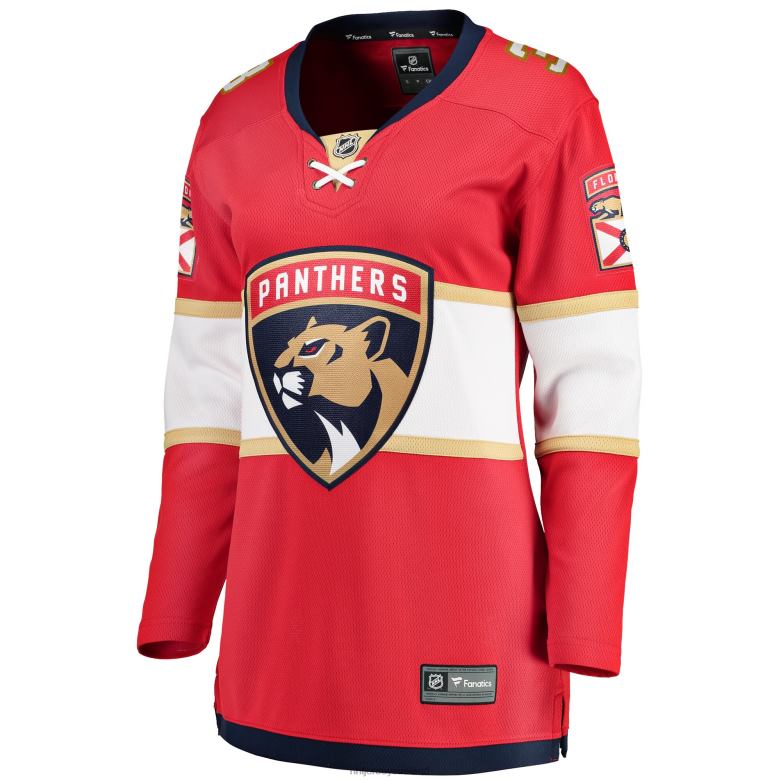 NHL Women Florida Panthers Matt Kiersted Fanatics Branded Red Home Team Breakaway Player Jersey D002V2157 Clothing