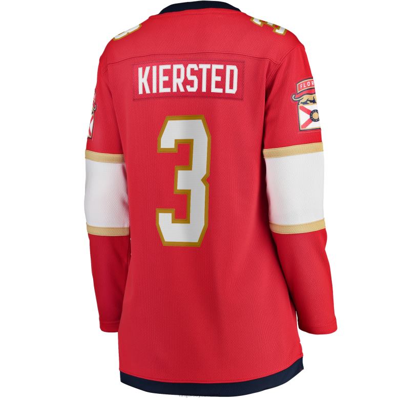 NHL Women Florida Panthers Matt Kiersted Fanatics Branded Red Home Team Breakaway Player Jersey D002V2157 Clothing