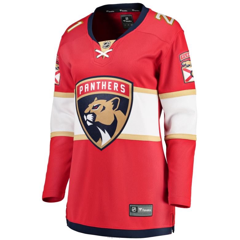 NHL Women Florida Panthers Nick Cousins Fanatics Branded Red Home Breakaway Player Jersey D002V1907 Clothing
