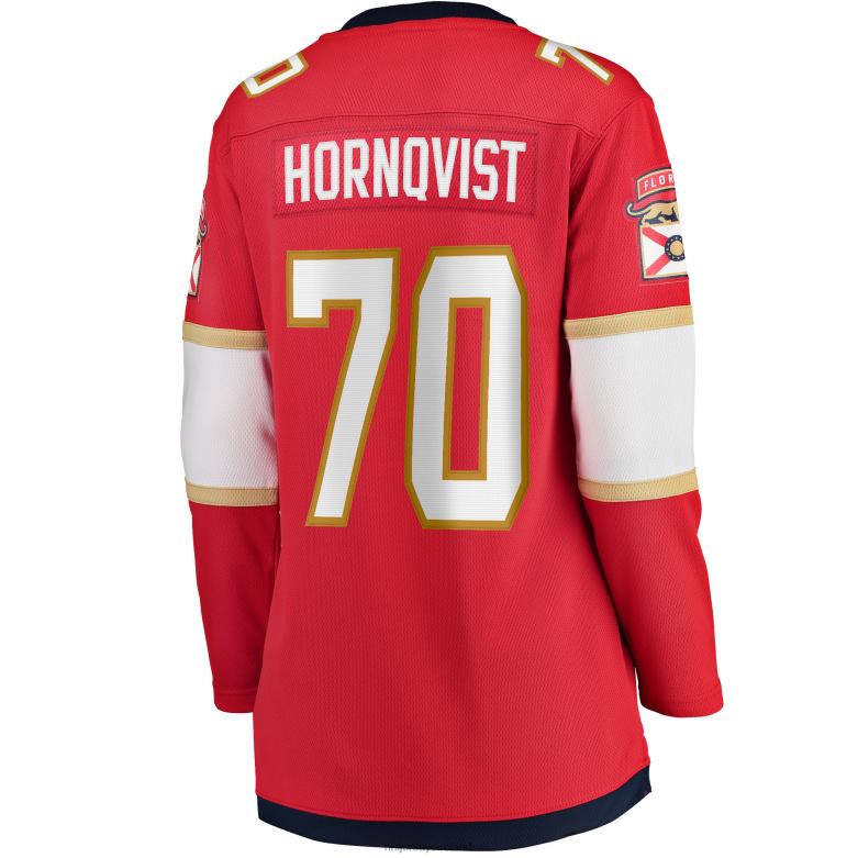 NHL Women Florida Panthers Patric Hornqvist Fanatics Branded Red Home Breakaway Jersey D002V2276 Clothing