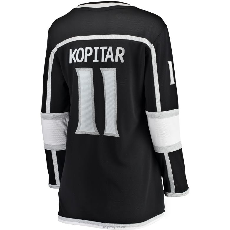 NHL Women Los Angeles Kings Anze Kopitar Fanatics Branded Black Home Breakaway Player Jersey D002V210 Clothing