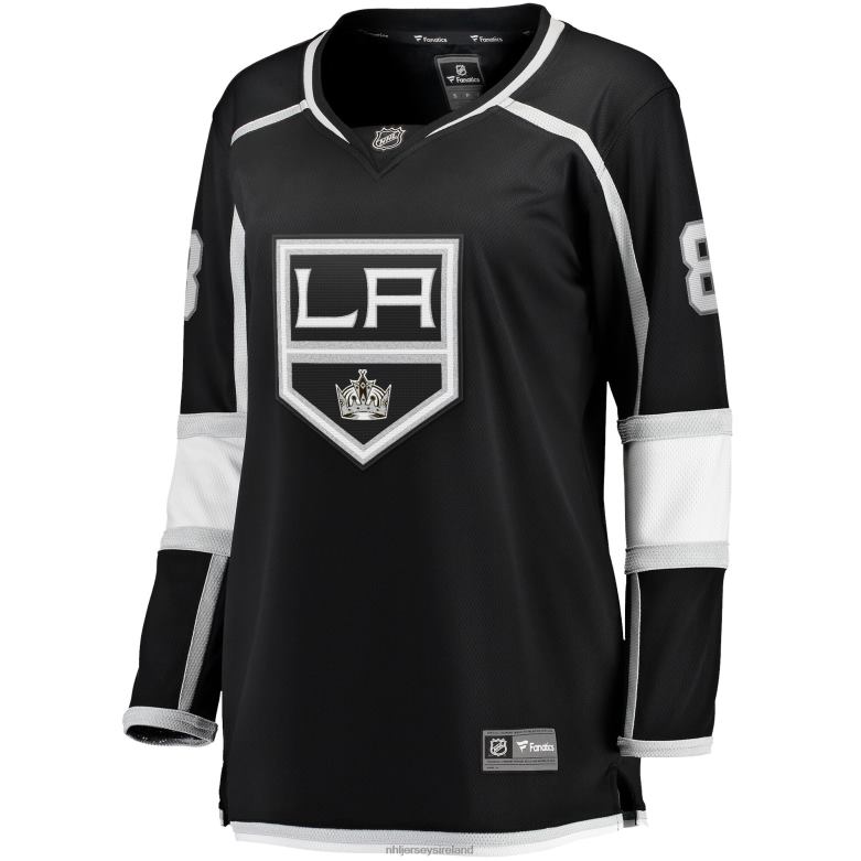 NHL Women Los Angeles Kings Drew Doughty Fanatics Branded Black Home 2020/21 Premier Breakaway Player Jersey D002V1245 Clothing