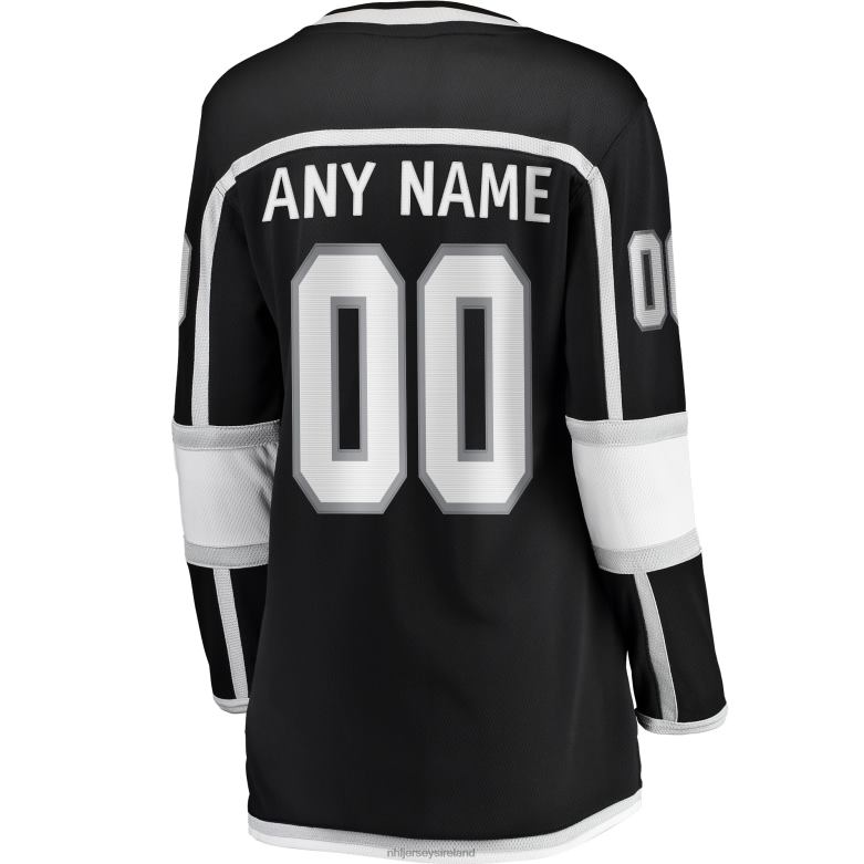 NHL Women Los Angeles Kings Fanatics Branded Black 2020/21 Home Breakaway Custom Jersey D002V174 Clothing