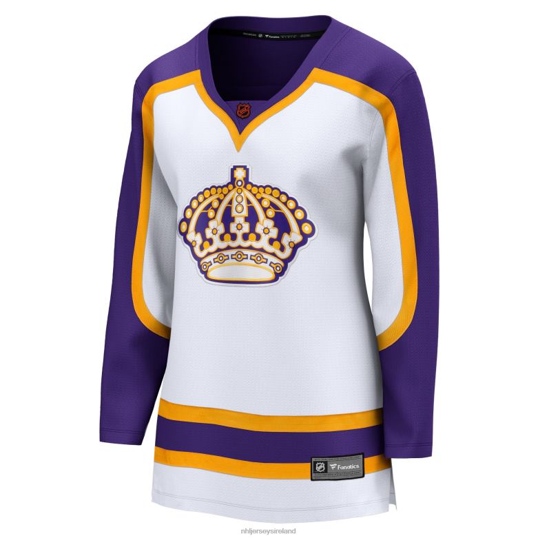 NHL Women Los Angeles Kings Fanatics Branded White Special Edition 20 Breakaway Blank Jersey D002V1150 Clothing