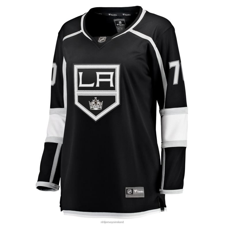 NHL Women Los Angeles Kings Joonas Korpisalo Fanatics Branded Black Home Breakaway Jersey D002V2036 Clothing