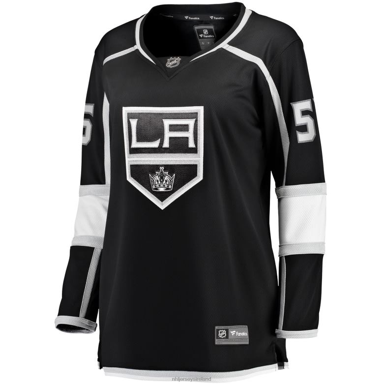 NHL Women Los Angeles Kings Quinton Byfield Fanatics Branded Black Home Breakaway Player Jersey D002V1826 Clothing