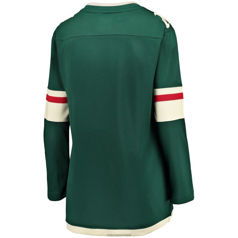 NHL Women Minnesota Wild Fanatics Branded Green Breakaway Home Jersey D002V410 Clothing