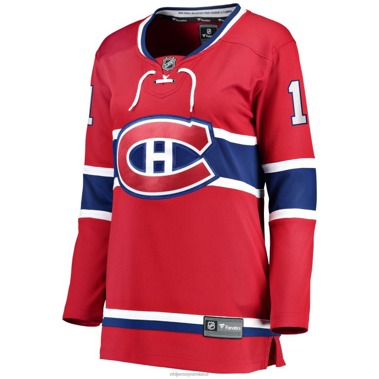 NHL Women Montreal Canadiens Brendan Gallagher Fanatics Branded Red Home Breakaway Player Jersey D002V2416 Clothing