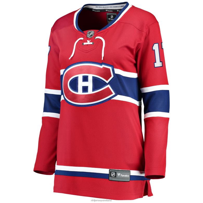 NHL Women Montreal Canadiens Brett Kulak Fanatics Branded Red Home Breakaway Player Jersey D002V2396 Clothing