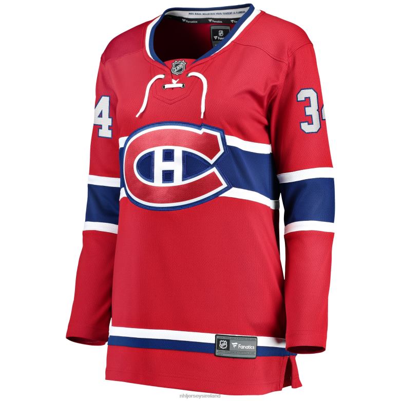 NHL Women Montreal Canadiens Jake Allen Fanatics Branded Red Breakaway Player Jersey D002V1779 Clothing