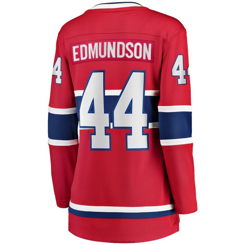 NHL Women Montreal Canadiens Joel Edmundson Fanatics Branded Red Breakaway Player Jersey D002V2167 Clothing