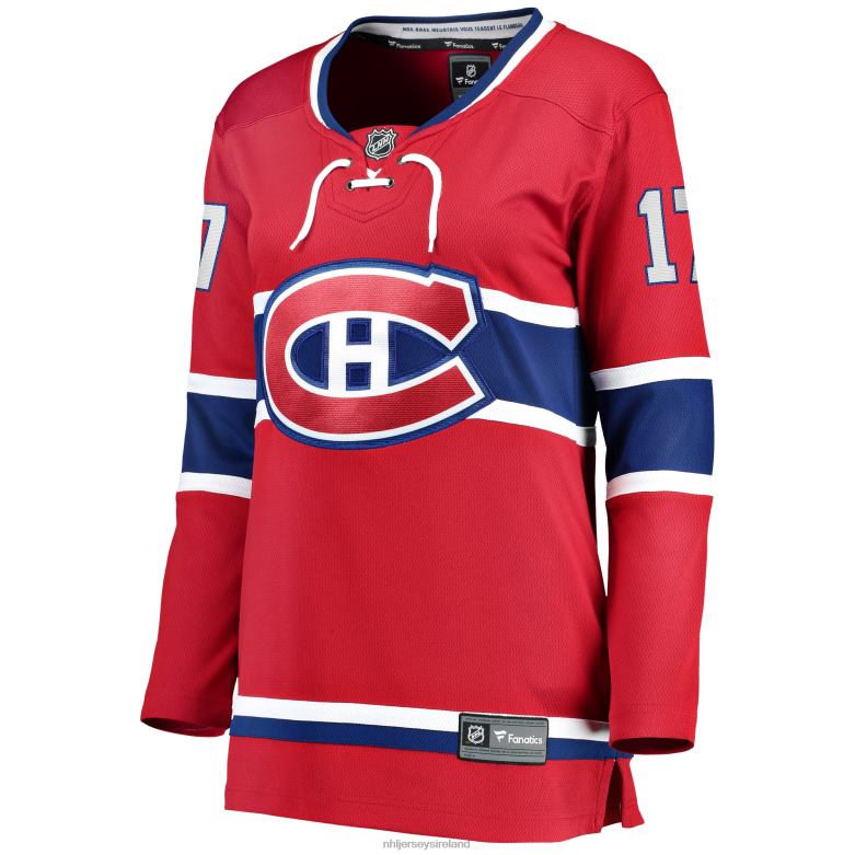 NHL Women Montreal Canadiens Josh Anderson Fanatics Branded Red Breakaway Player Jersey D002V2411 Clothing