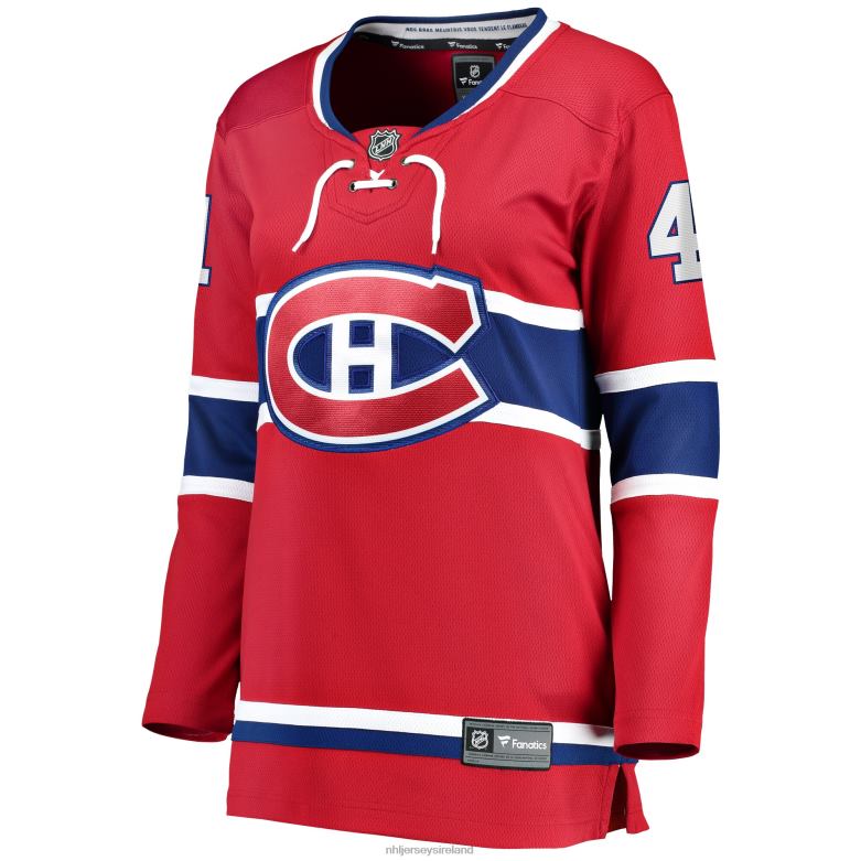 NHL Women Montreal Canadiens Paul Byron Fanatics Branded Red Home Breakaway Player Jersey D002V2286 Clothing