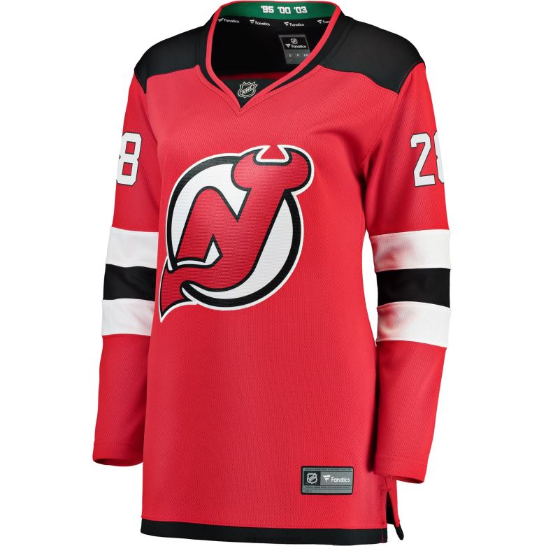 NHL Women New Jersey Devils Damon Severson Fanatics Branded Red Breakaway Jersey D002V2405 Clothing