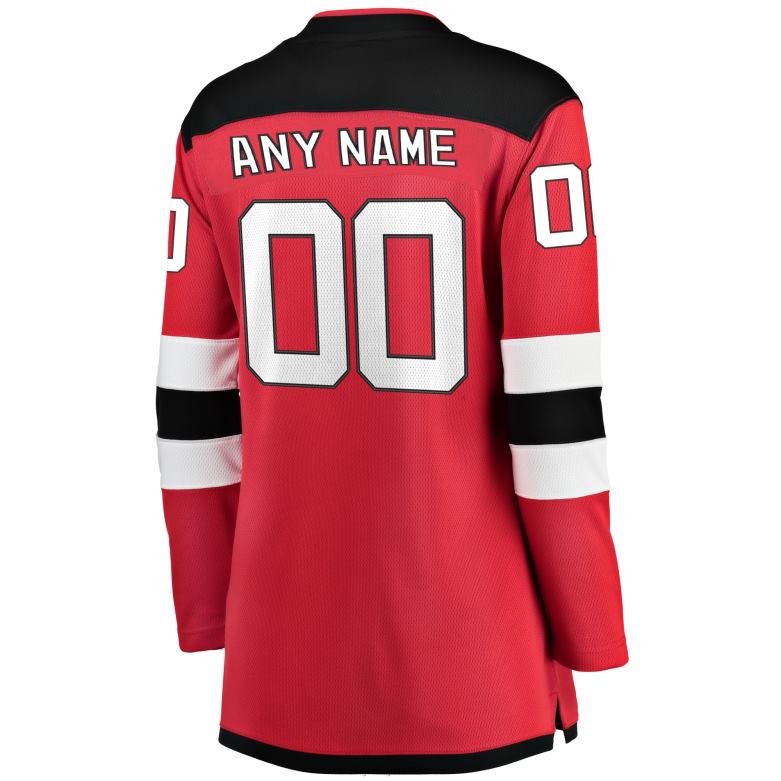 NHL Women New Jersey Devils Fanatics Branded Red Home Breakaway Custom Jersey D002V570 Clothing