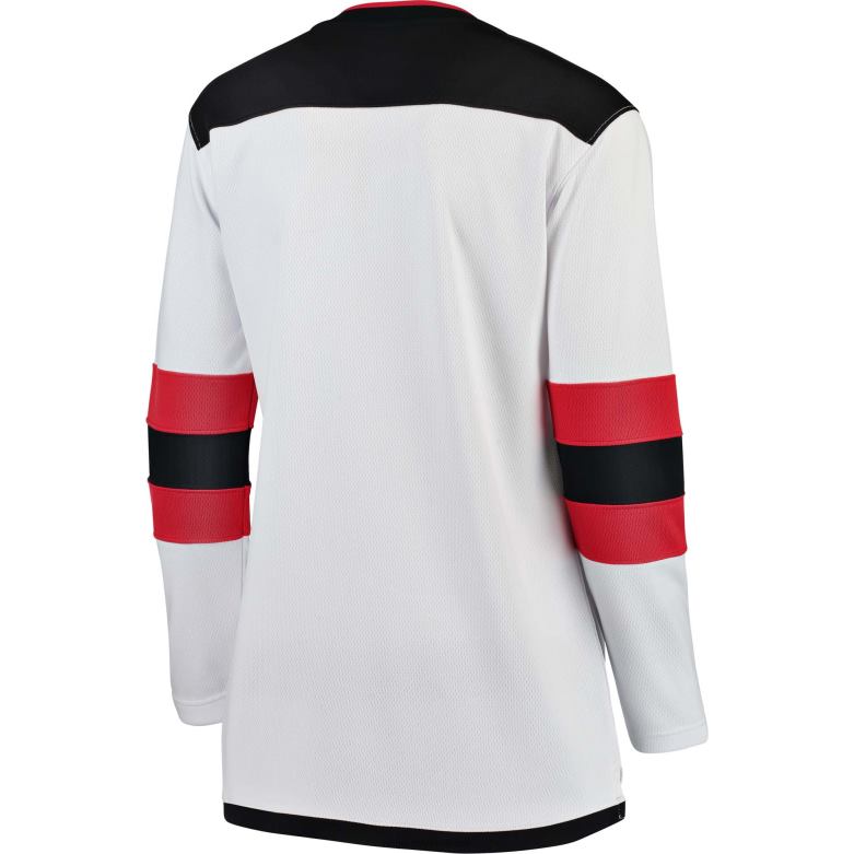 NHL Women New Jersey Devils Fanatics Branded White Away Breakaway Jersey D002V1087 Clothing