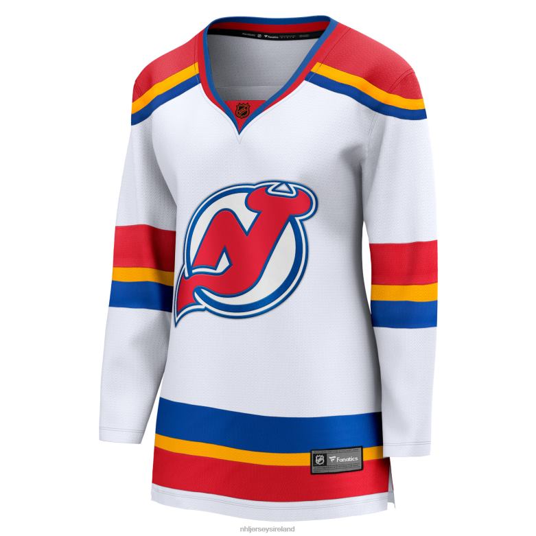 NHL Women New Jersey Devils Fanatics Branded White Special Edition 20 Breakaway Blank Jersey D002V937 Clothing