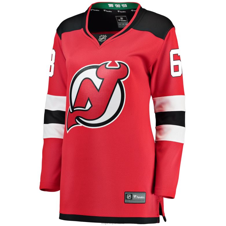 NHL Women New Jersey Devils Jesper Bratt Fanatics Branded Red Breakaway Player Jersey D002V1567 Clothing