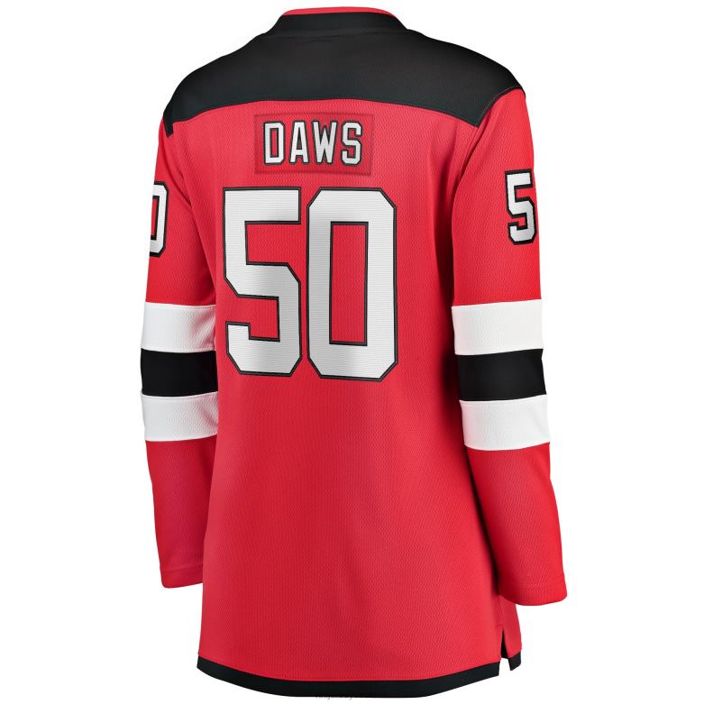 NHL Women New Jersey Devils Nico Daws Fanatics Branded Red Home Breakaway Player Jersey D002V2368 Clothing