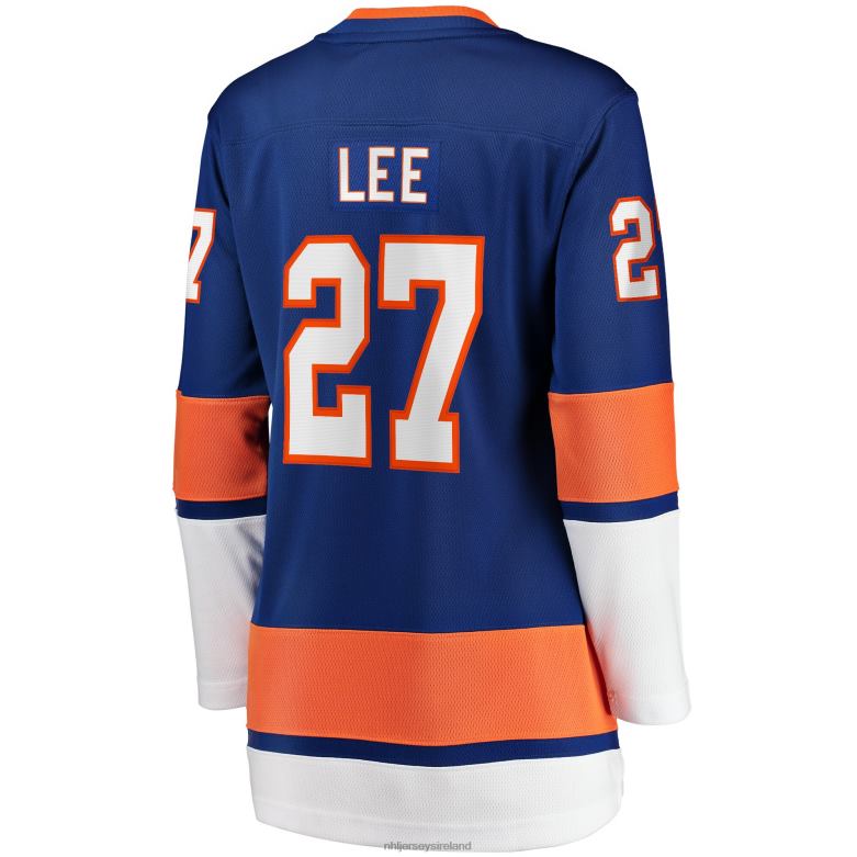 NHL Women New York Islanders Anders Lee Fanatics Branded Royal Home Captain Patch Breakaway Player Jersey D002V994 Clothing