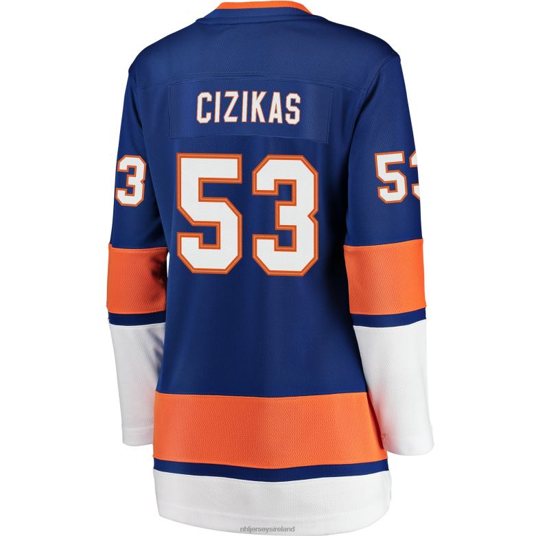 NHL Women New York Islanders Casey Cizikas Fanatics Branded Royal Breakaway Player Jersey D002V1891 Clothing