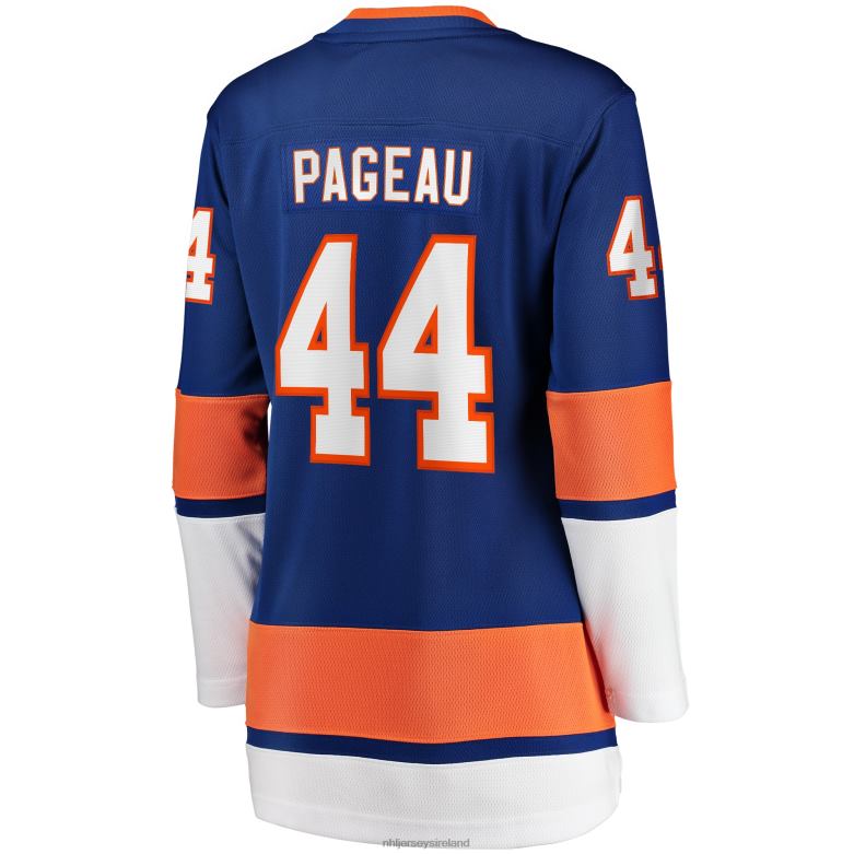 NHL Women New York Islanders Jean-Gabriel Pageau Fanatics Branded Blue Breakaway Player Jersey D002V1929 Clothing