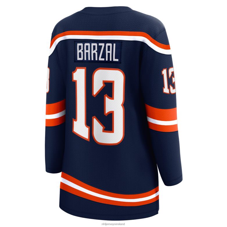 NHL Women New York Islanders Mathew Barzal Fanatics Branded Navy Special Edition 20 Breakaway Player Jersey D002V988 Clothing