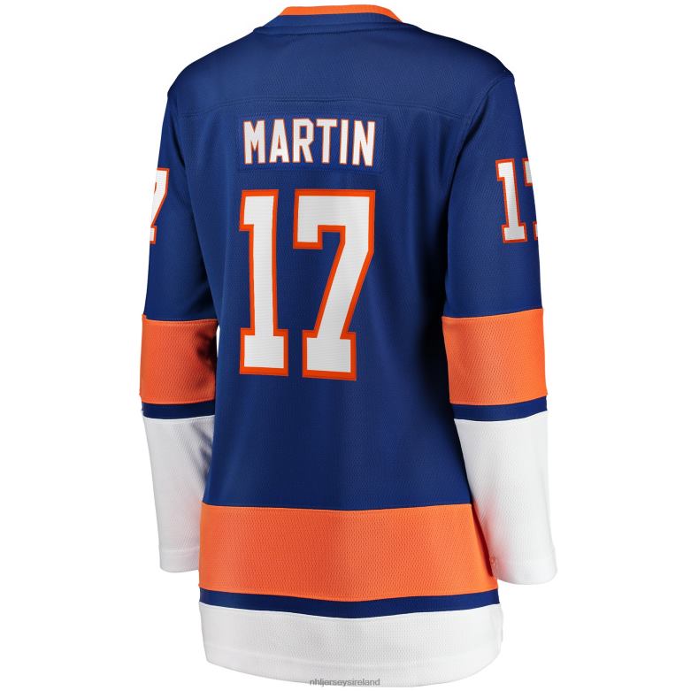 NHL Women New York Islanders Matt Martin Fanatics Branded Royal Home Team Breakaway Player Jersey D002V1128 Clothing