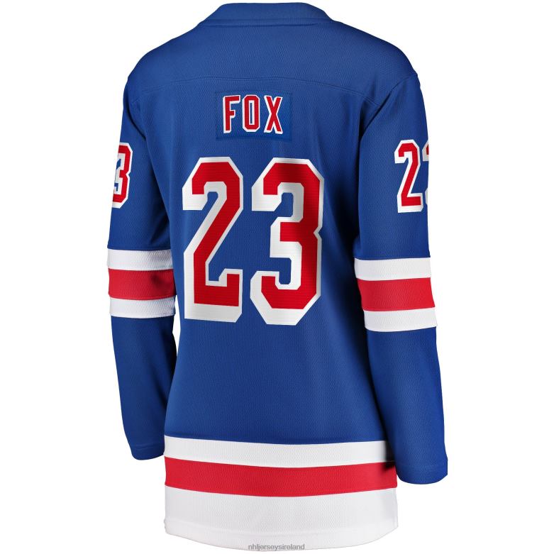 NHL Women New York Rangers Adam Fox Fanatics Branded Blue 2017/18 Home Breakaway Jersey D002V503 Clothing