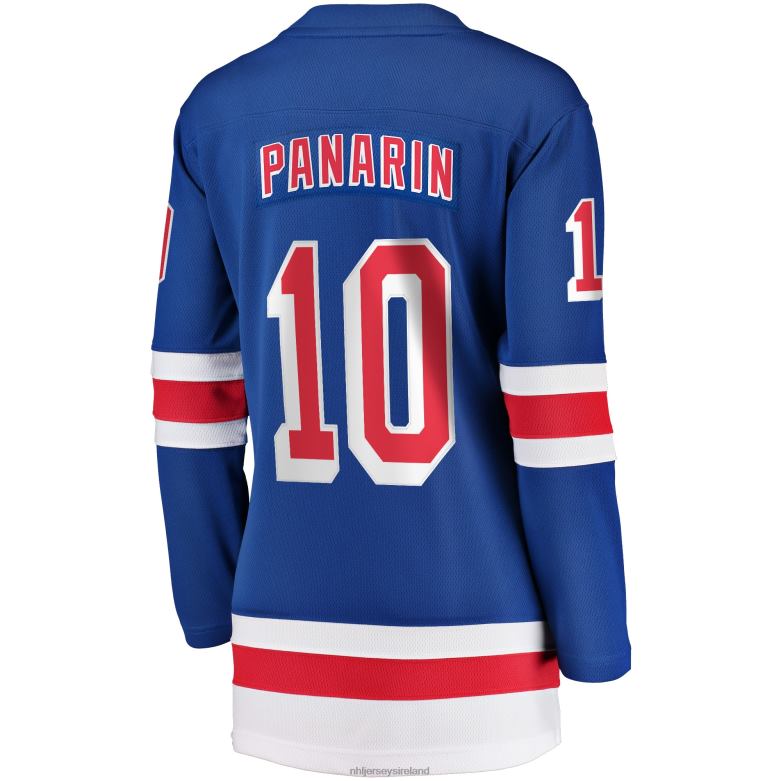 NHL Women New York Rangers Artemi Panarin Fanatics Branded Blue Home Premier Breakaway Player Jersey D002V146 Clothing